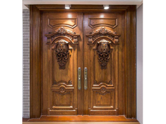 Wooden door furniture carving